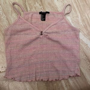 Pink Forever 21 Tank Top